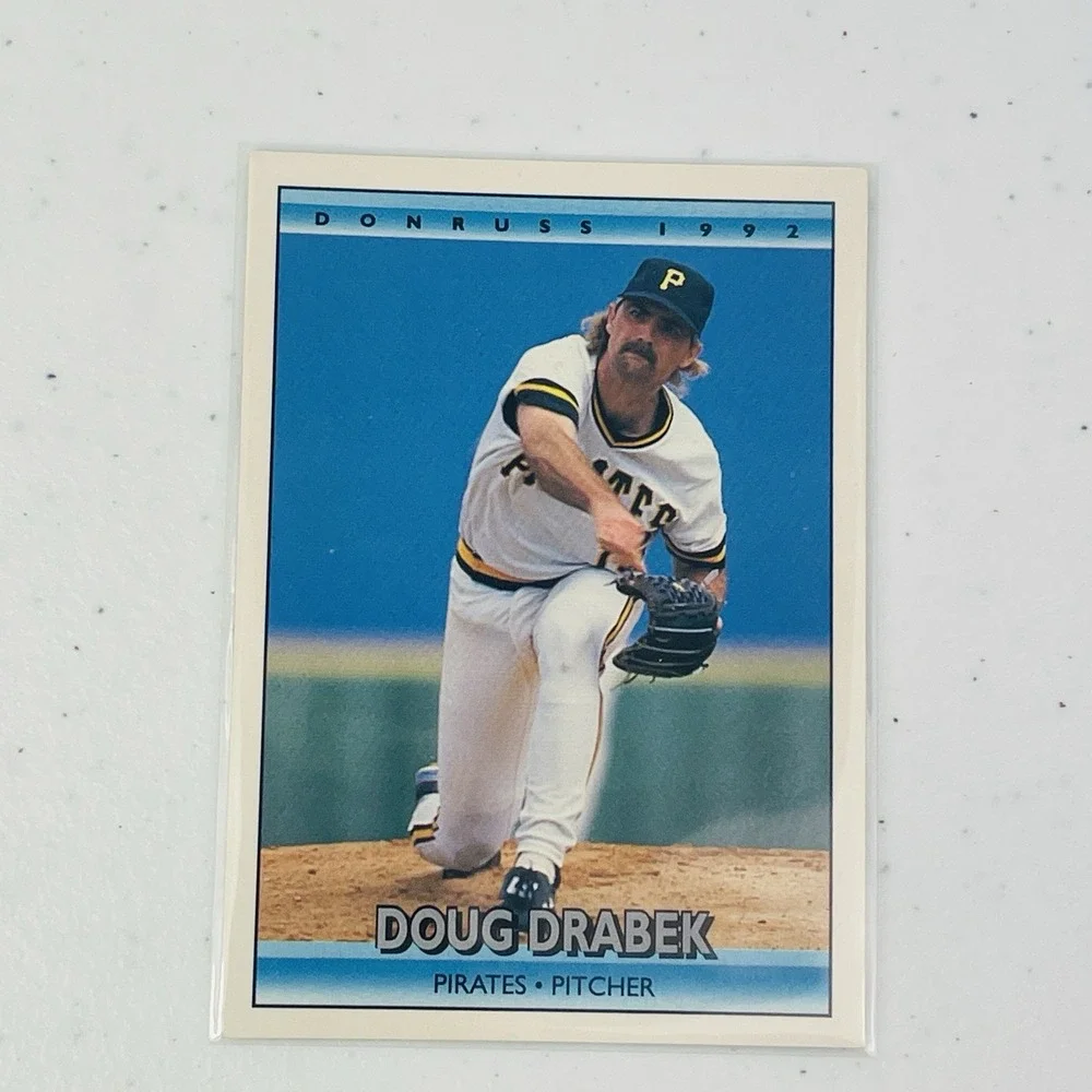 Donruss 1992 Doug Drabek 209 Pittsburgh Pirates MLB Base Set Baseball Card